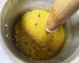 A picture of step 1 of Vegetarian Dhansak (Parsi lunch menu).