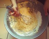 Une image de l'étape 2 de Cookies noix de coco, chocolat et cacahuettes concassées.