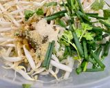 A picture of step 1 of Stir-Fried Bean Sprouts with Fried Firm Tofu (Tofu Recipe Ep 12).