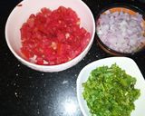 A picture of step 4 of Fried Cumin Sauce Chaat.