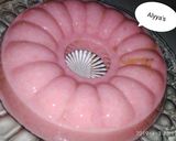 Foto langkah ke 5 dari resep 8. Pinky Pudding Cake.