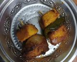 A picture of step 1 of Paneer tikka.