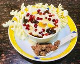 A picture of step 4 of Fruits and Yogurt Pasta.