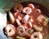 Foto langkah ke 4 dari resep Udang Goreng Saos Pedas.