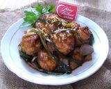 Foto langkah ke 9 dari resep Ayam Goreng Saus Inggris.