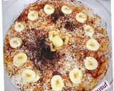 A picture of step 3 of Banoffee pie.