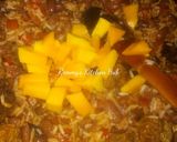 A picture of step 3 of Carribean Rice #MyUniqueRice contest.
