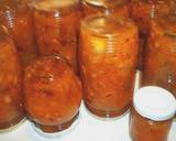 Ananászos-narancsos-mandarinos dzsem mogyoróval és Amaretto likőrrel recept lépés 10 foto