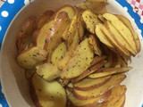 Plateada y papas al horno