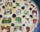 A picture of step 6 of Pizza Lovers' Pie.
