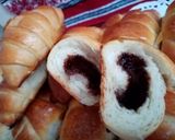 Pas rețetă Cornulețe pufoase cu ciocolată 5 fotografie