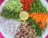 A picture of step 1 of Chilled Boiled Peanuts Vegetables Salad.