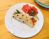 Φωτογραφία βήματος 7 της συνταγής Τορτίγια Wraps με 2 υλικά 🌯🌯🌯