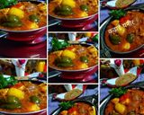 A picture of step 6 of Kadai Paneer.