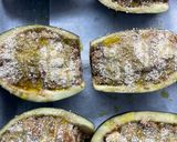 Foto del passaggio 3 della ricetta Barchette di Melanzane ripiene “ALTERNATIVE”