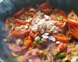 A picture of step 3 of Paneer Capsicum Sabji.