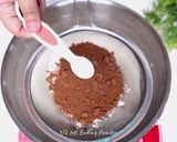 Foto langkah ke 5 dari resep BROWNIES CHEESECAKE CAKE KUKUS | Moist, Nyokelat, Nyuss.