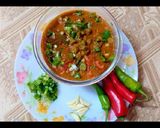 A picture of step 5 of Hara Chana (Jinjara) ki Sabzi.