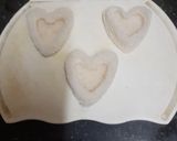A picture of step 3 of My Version Of Chifferi Heart Shaped Discs (Vegetarian) With Mayo - Tomato Dip.
