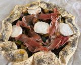 Une image de l'étape 2 de Tarte courgettes / chèvre / jambon de parme (vit'fait bien fait).