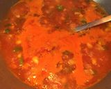 A picture of step 8 of Minestrone Soup.