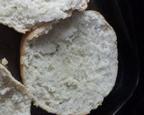 Foto del paso 3 de la receta: Pan express para hamburguesa (sin levadura) 🍔