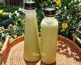 Hình bước làm 3 của món Smoothie sữa hạt cải bó xôi (rau chân vịt)