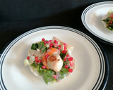 Foto del paso 6 de la receta: Ensalada de vieiras con vinagreta de granada
