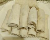 Foto langkah ke 10 dari resep Spicy Dry Rub Chicken Spring Rolls/Lumpia Ayam Bumbu Tabur Pedas.