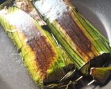 Foto langkah ke 5 dari resep Nasi bakar ayam suir pedas.