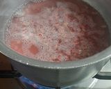 A picture of step 2 of Pomegranate tea.