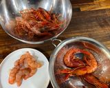 Foto del paso 3 de la receta: Pasta con salsa de gamba roja