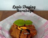 Foto langkah ke 3 dari resep Lapis Daging Surabaya.