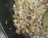 A picture of step 2 of Chicken curry.