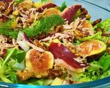 Foto del paso 9 de la receta: Ensalada de brevas, paté y jamón de pato