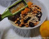 A picture of step 2 of Date energy balls.
