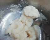 A picture of step 1 of Potato semolina rings.