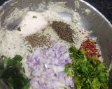 A picture of step 5 of Black gram vada.