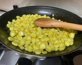 A picture of step 4 of Quick and Easy Sautéed Giant Corn.