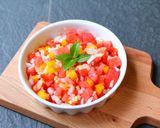 安萱下課後 夏季限定 清爽西瓜莎莎沙拉的食譜步驟7照片