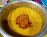 A picture of step 8 of Sambar with winter vegetables(One pot no onion no garlic sambar).