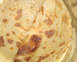 A picture of step 6 of Soft layerd chapati.