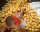 A picture of step 2 of Corn Chaat.
