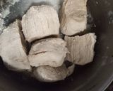 Foto del paso 1 de la receta: Guisado de carne de puerco con verdolagas y papas