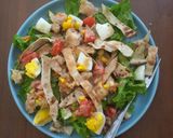 Foto langkah ke 5 dari resep Simple Tortilla Strips Salad.