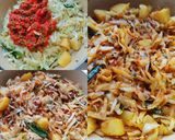 A picture of step 3 of Cabbage and Potato Subji.