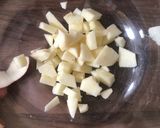 A picture of step 4 of Apple turnovers.