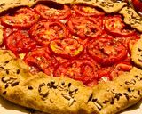 Foto do passo 9 de Galette rústica de tomate (recheada de ricota e molho verde, acompanhada de burrata)