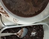 Foto langkah ke 1 dari resep Puding coklat lapis oreo.