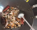 A picture of step 3 of Curd kadhi.